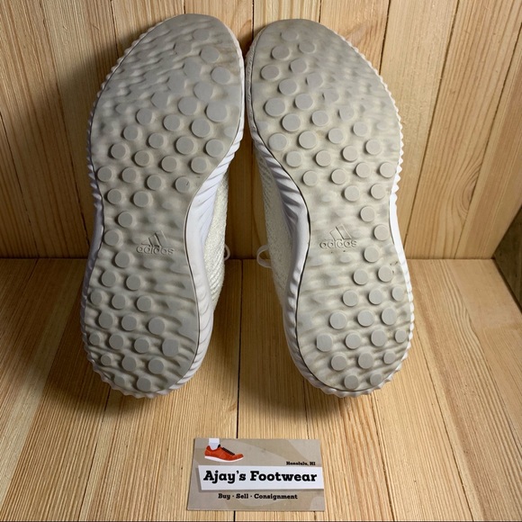 Adidas Alphabounce EM AH2646 White Athletic Shoes - Picture 7 of 11